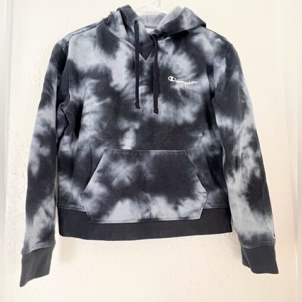 Athletics Sweatshirt Hoodie by Champion. Size S.